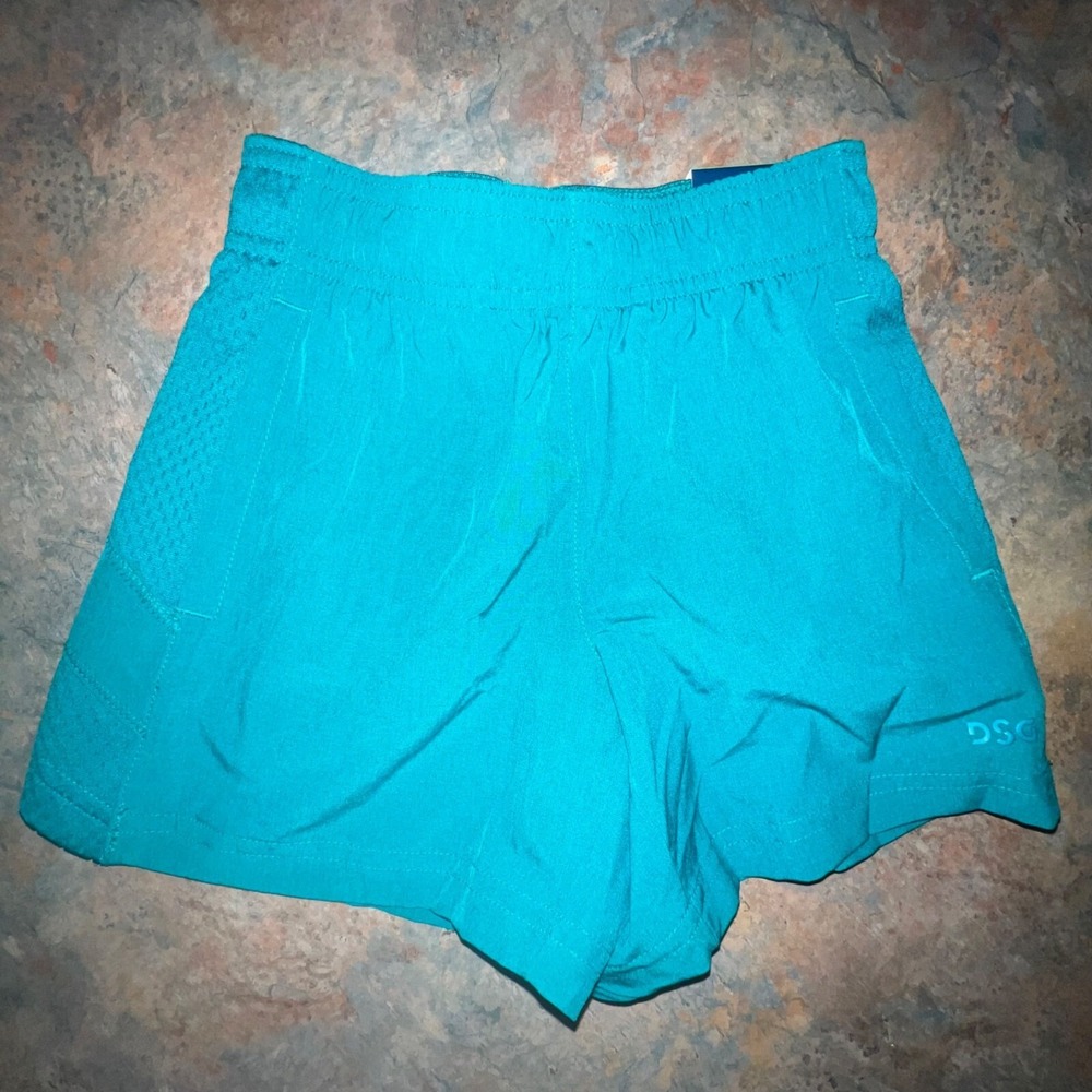 DSG Boys Basketball Shorts, Size 2XS Teal‎ Surf NWT